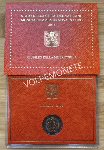 Euro vaticano 2016 fdc - vaticano,