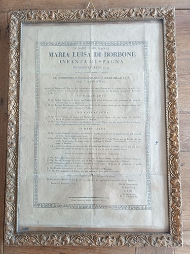 Straordinario raro documento - e,