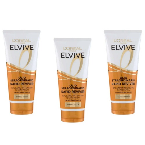 3pz oreal elvive - l'oreal, olio