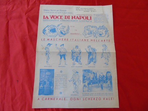 Voce napoli supplemento - voce, di